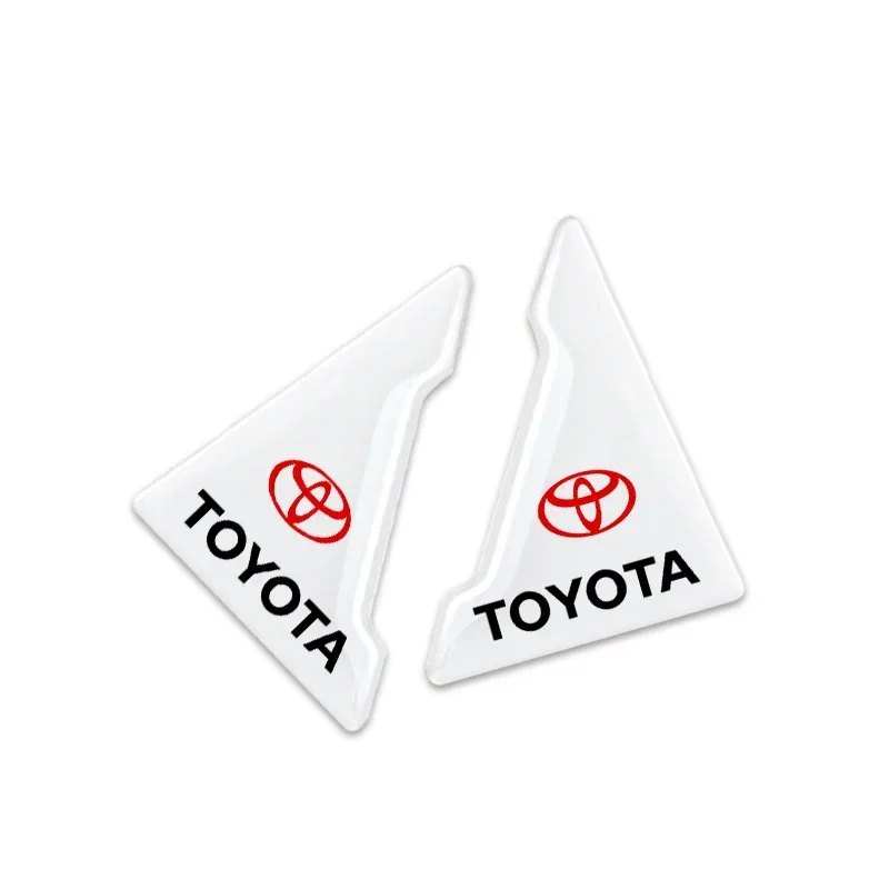 

2 шт. прозрачная угловая крышка двери автомобиля, защитная наклейка от царапин для Toyota Prius Avensis Rav4 Auris Yaris Verso Cruiser