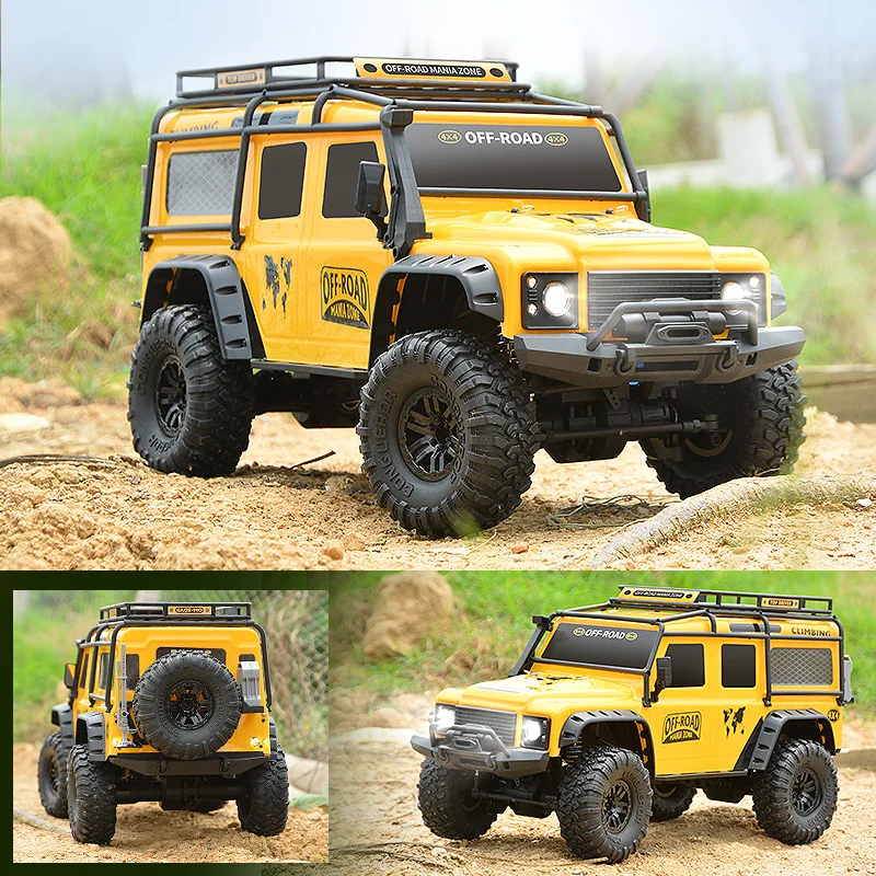 

Hb Zp1005 1007 Remote Control Car 2.4g 4wd Simulation Rc Car All-terrain 15km/h 1:10 Off-road Climbing Truck Toy For Boy Gift