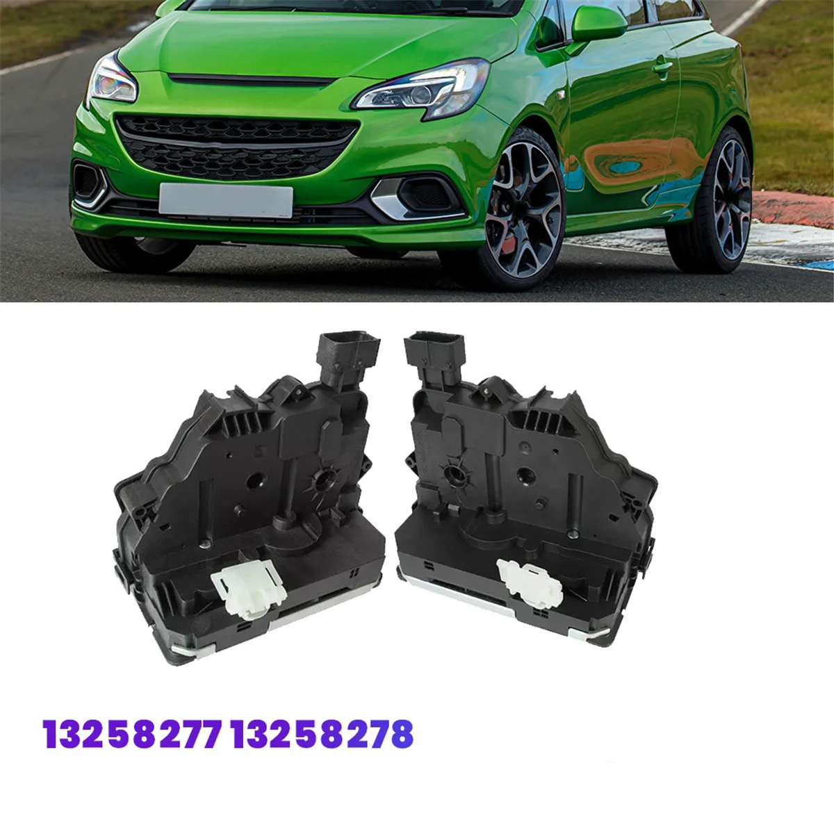 1 пара привода замка внутренней двери автомобиля 13258277 13258278 Для Opel Vauxhall Corsa D 07-14 Meriva