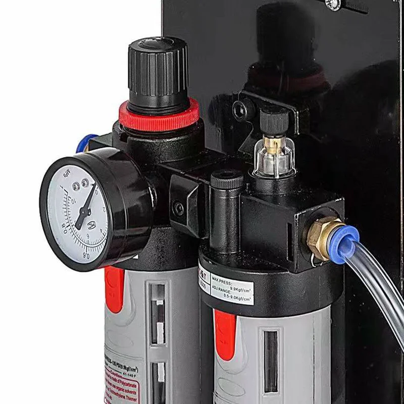 Полуавтоматическая пневматическая магнитная машина круглой формы для фото