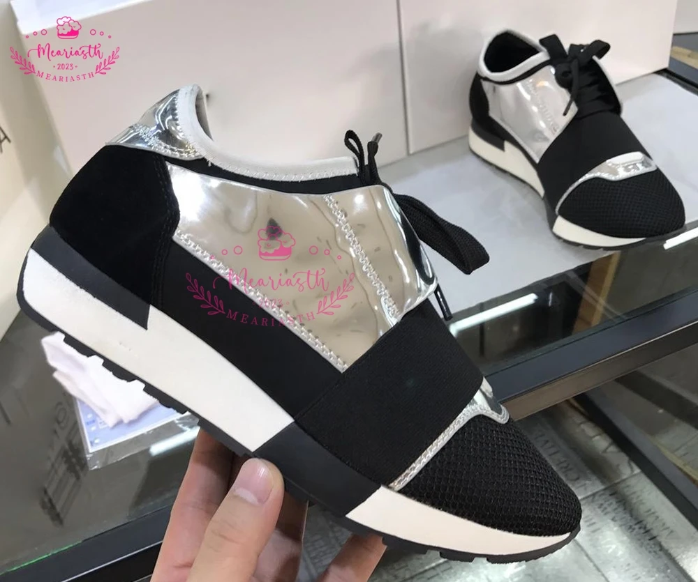 

Women Sneakers Genuine Leather Designer Shoes for Women Mesh Breathable Running men Shoes Luxury Tennis Trainer Platform Sneaker
