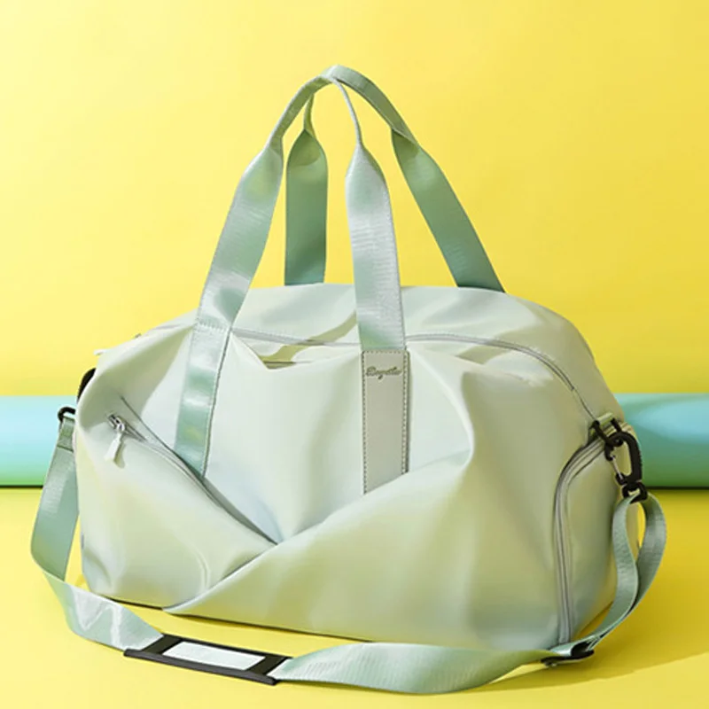 Women Sports Gym Bag Travel Dry Wet Bag Handbag Multifunction Swimming Shoulder Messenger Weekend Fitness Training Bag