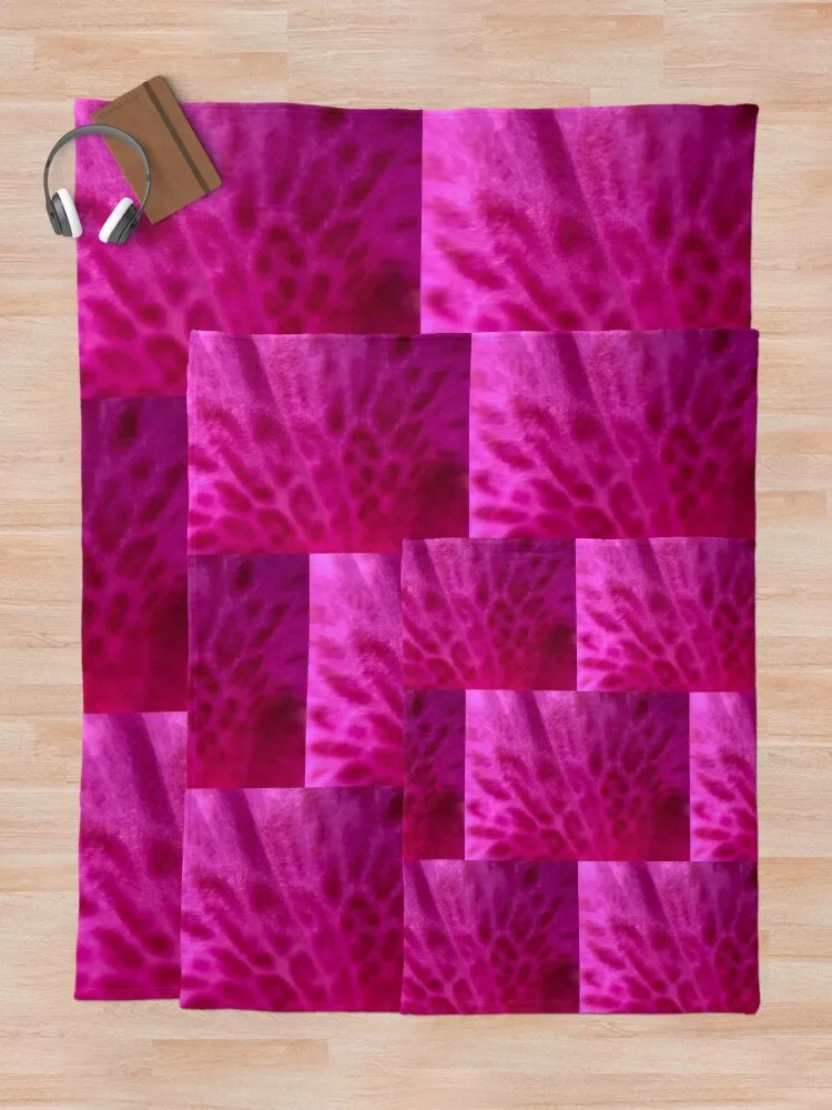 Фуксия Azalea одеяло для дивана тонкое роскошное покрывало декоративного одеяла