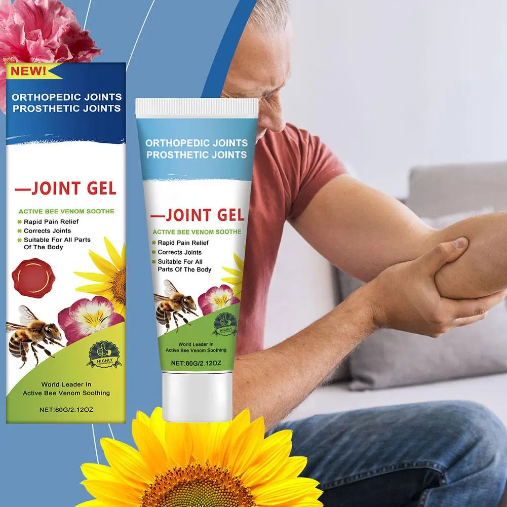 60 г Гель для облегчения суставов и костей крем терапии роликовый массажный