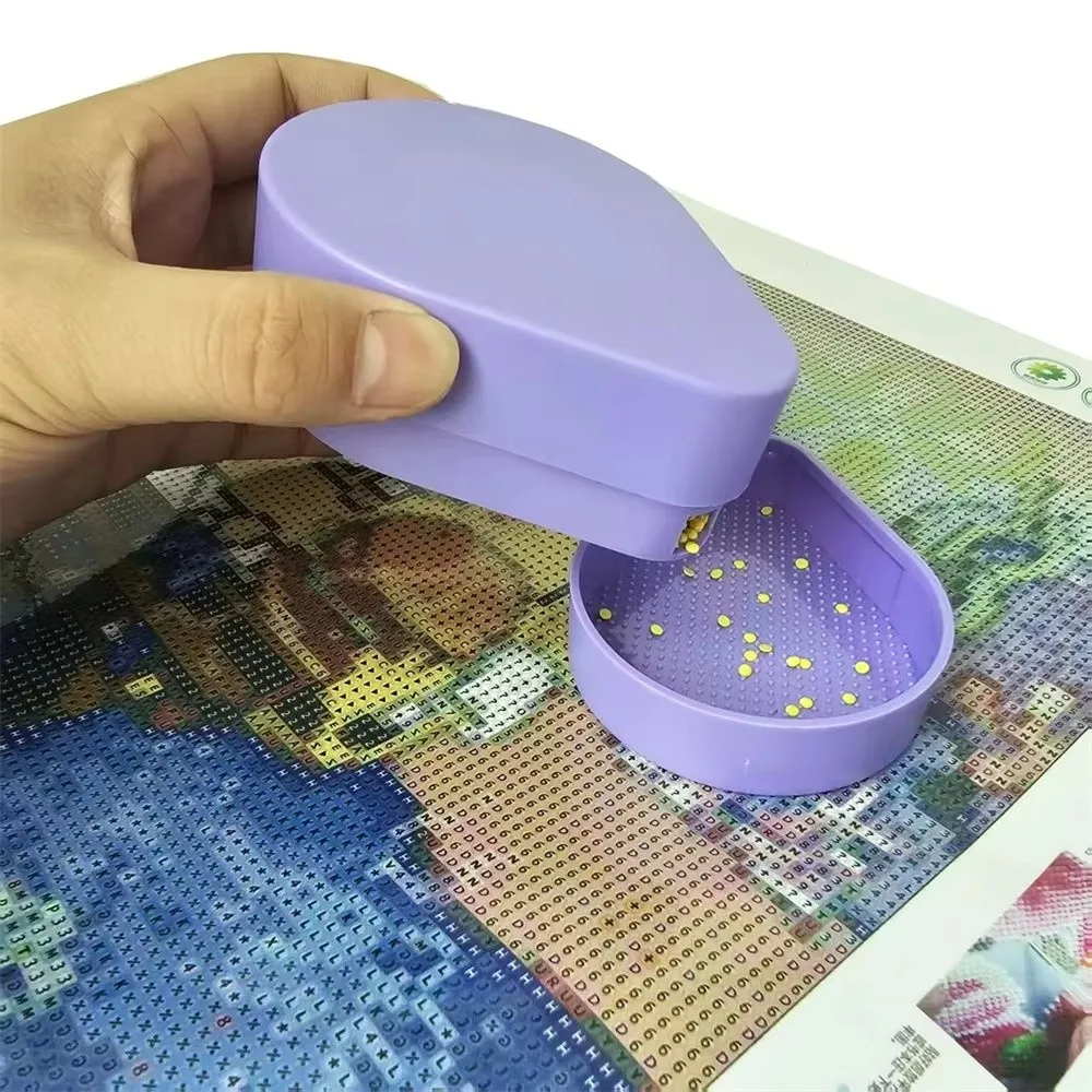 Подносы для алмазной вышивки DIY с крышкой, тарелки для бисера, подставка для страз в форме кошачьей лапки, органайзер для вышивки стразами (art.: 3920d91ad90d6) - 3920d91ad90d6