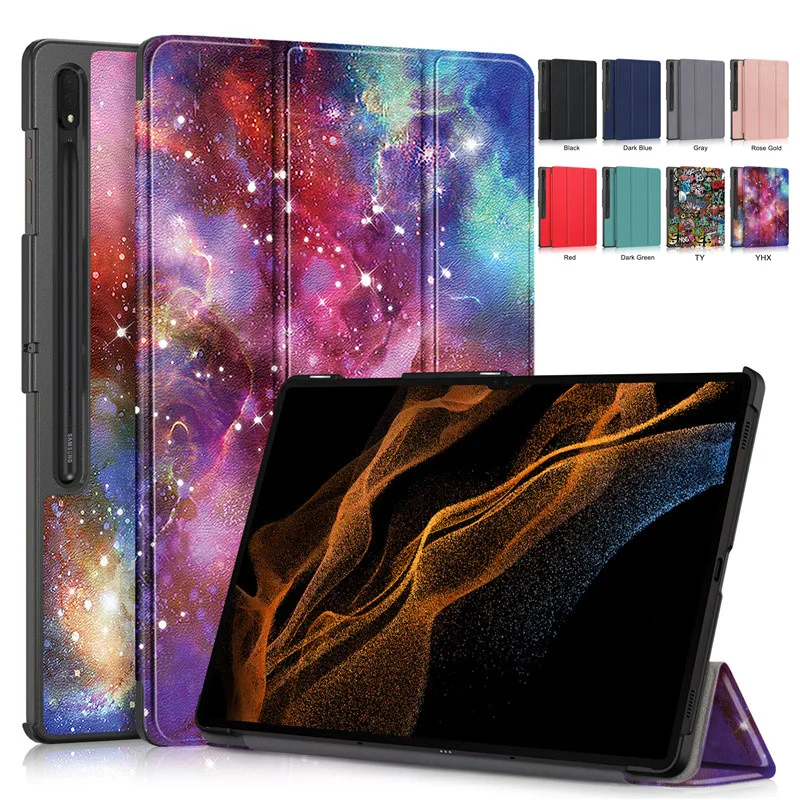 

Чехол для Samsung Galaxy Tab S9 Ultra 14,6, Магнитный смарт-чехол для Samsung Tab S9 Ultra, чехол для планшета