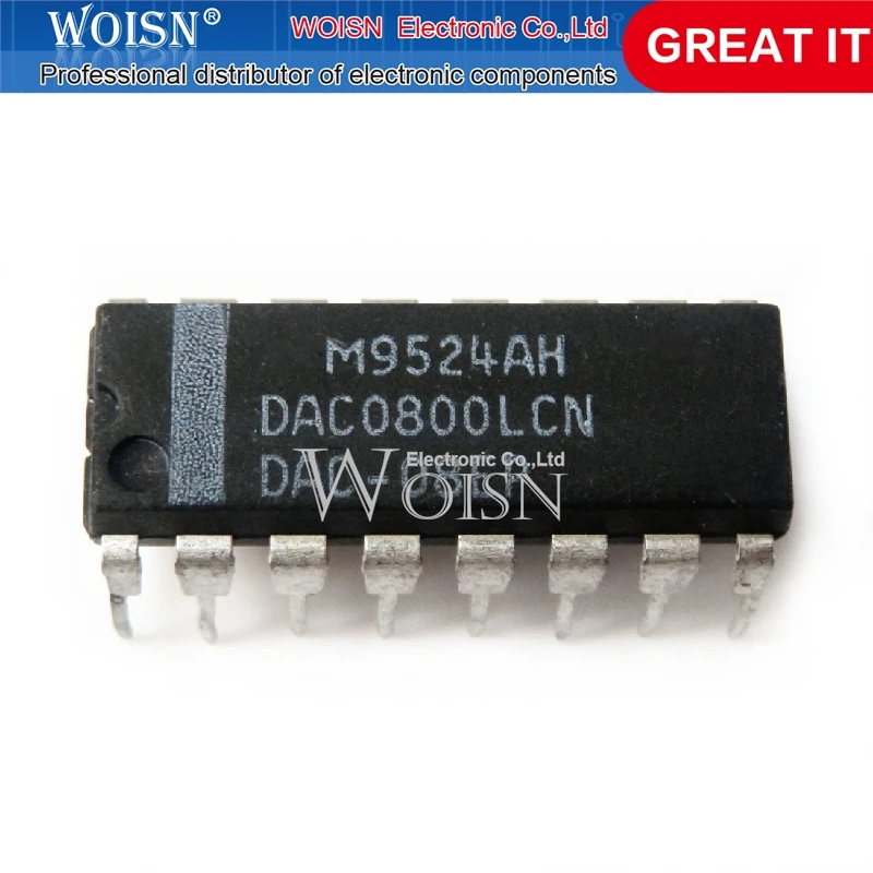 10 шт. DAC0800LCN DAC0800 DIP-16