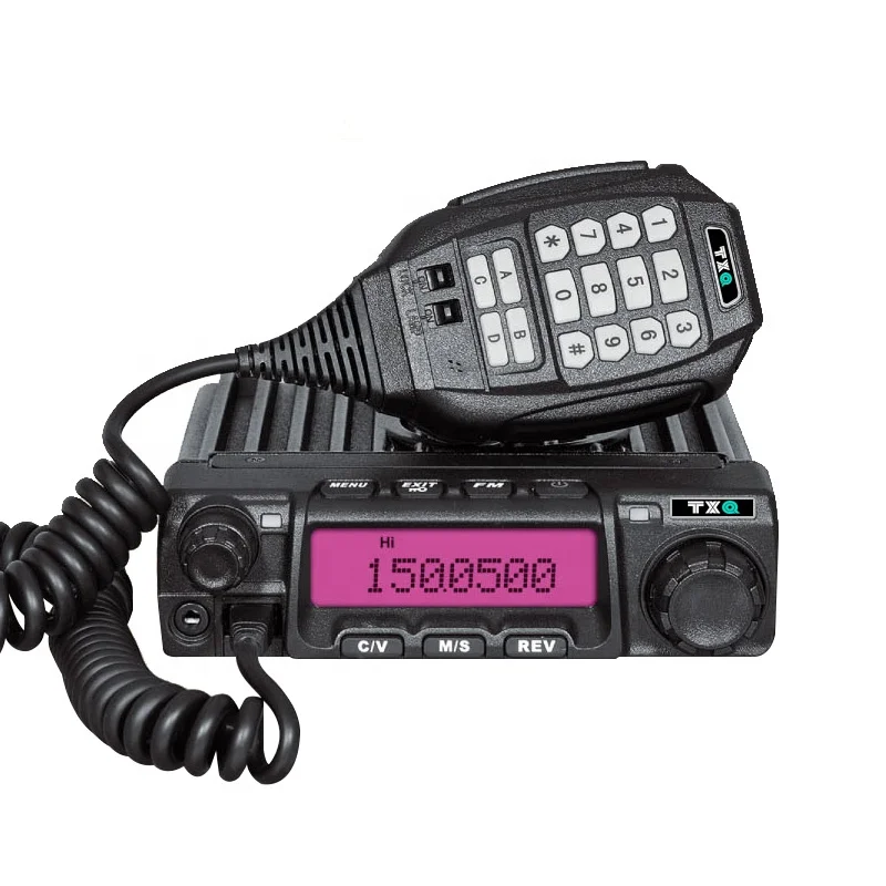 

TXQ 271 50W walkie talkie uhf vhf ham car radio station mobile walkie talkie long range cb 100 km two way radio tyt baofeng