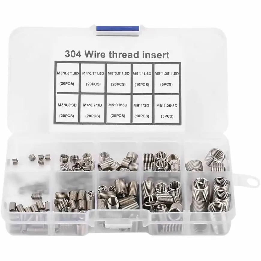 

Thread Screw Sleeve Industry Replacements Stainless Steel Wire Inserts