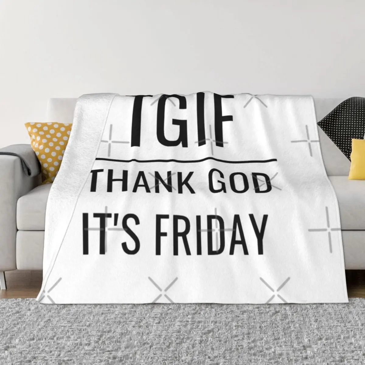 GALATHI TGIF всесезонное универсальное одеяло для путешествий можно покрыть подарки