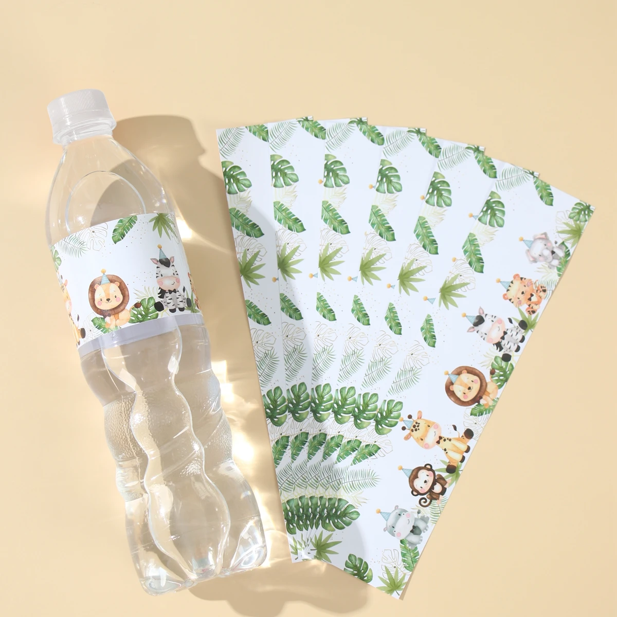 24 шт. наклейки в виде джунглей