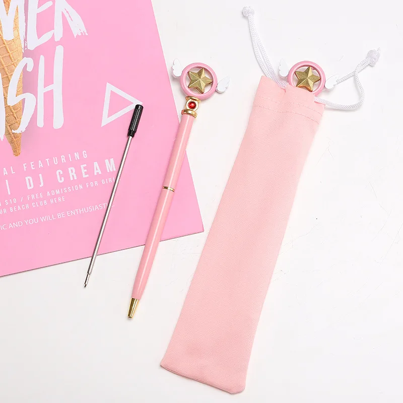 5 стилей канцелярские принадлежности Милая ручка аниме луна волшебная палочка