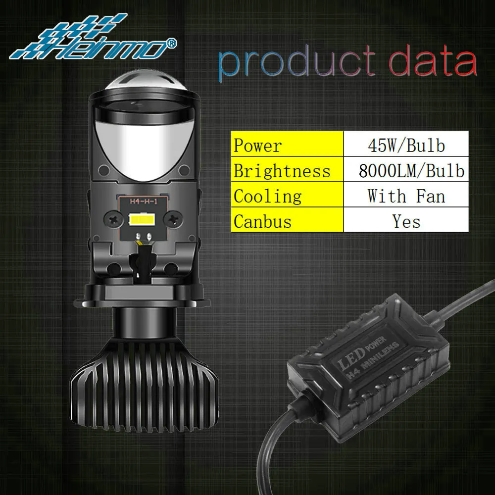 Светодиодный Светодиодная лампа H4 фара ближнего/дальнего света автомобильная