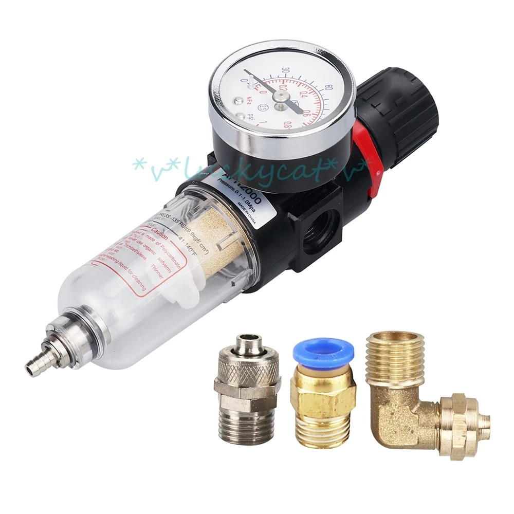 new Dental Air Filte Valver Air Reduce Regulator Compressor&Gas-Pressure Meter For Dental lab Equipment Dental Turbine tool