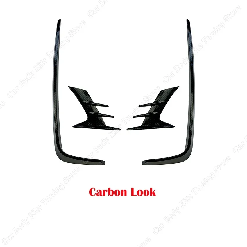 

Передняя противотуманная фара для Honda Accord 10 поколения 2018 2019 2020, крышка для бровей и глаз, крышка для ветрового ножа, отделка, блестящая АБС-пластик