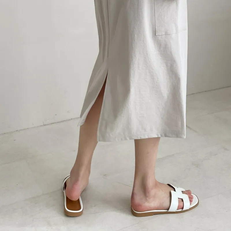 

My season women's cargo pocket banding skirt