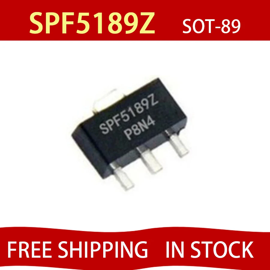 

10PCS SPF5189Z SOT-89 SPF5189 SOT89 SPF-5189Z SMD SOT FREE SHIPPING