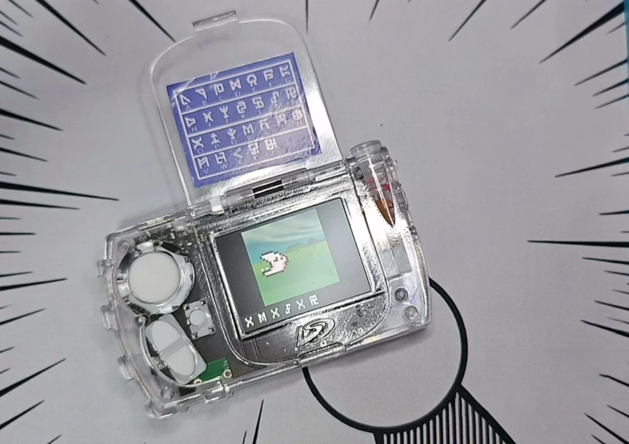 Фото Энциклопедия Digimon Pico Terminal DT (SLA Shell) - WiFiCom, онлайн-битвы, поддержка USB-C и Multi-Gen Pokedex №4