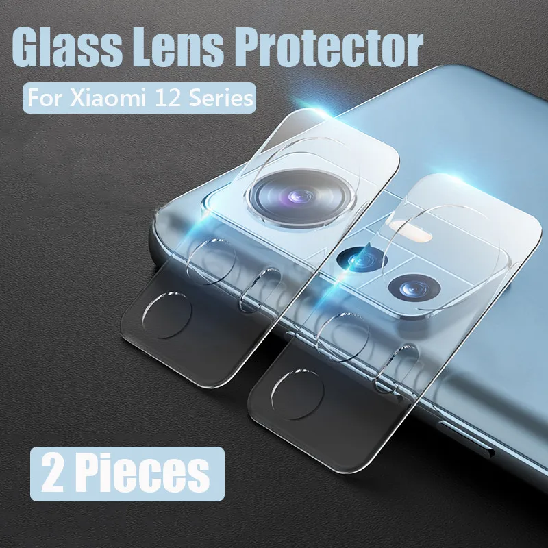 2 Pieces For Xiaomi 12 Lite Pro 12X Camera Lens Protector Film Lens Camera Tempered Glass On For Xiaomi 12S Pro Xiaomi12X