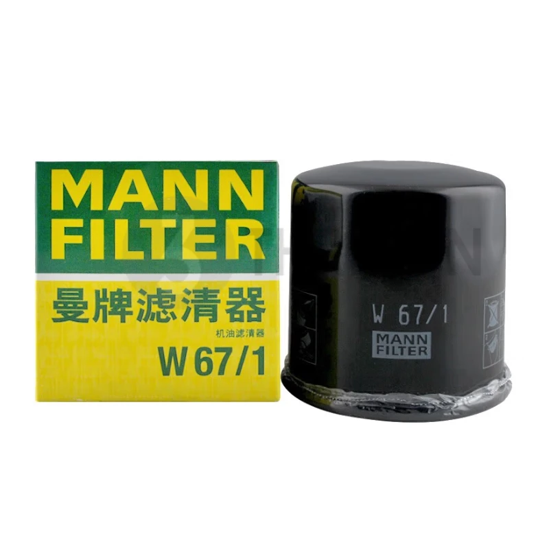 

MANN FILTER W67/1 Oil Filter For SUBARU Legacy Liberty Outback Forester Impreza, NISSAN 370 Z, INFINITI ESQ EX FX, KIA Carens