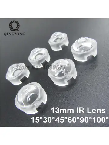 Набор из 10 шт. мини-ИК-линз QINGYING 13 мм