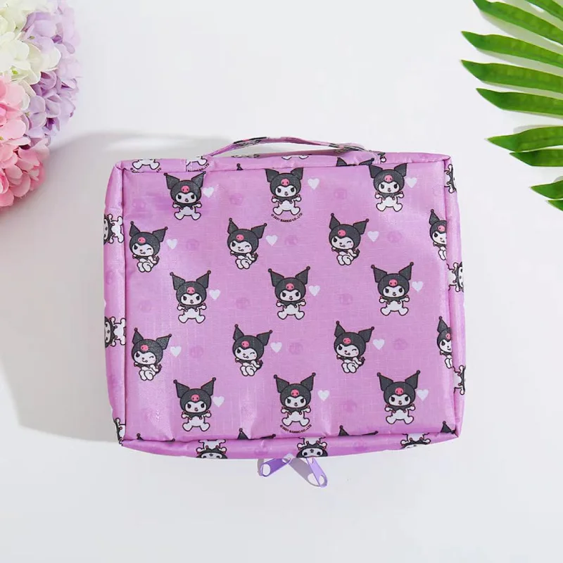 

Kawaii аниме Sanrios мультфильм Портативная сумка для хранения водонепроницаемая Большая вместительная косметичка Сумка для мытья симпатичный к...