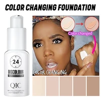 30ml color changing foundation cream professional concealing face dark circle liquid long lasting eye corrector primer makeup