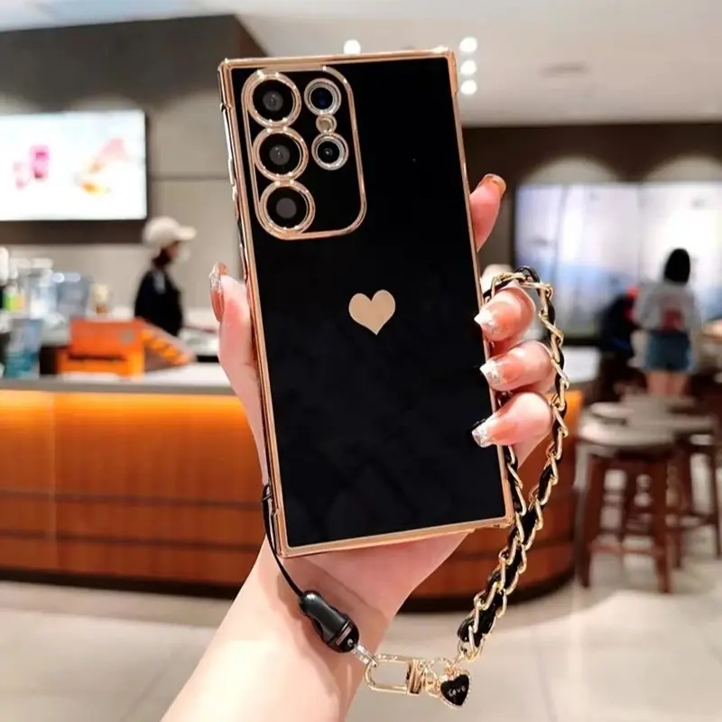 Мягкий чехол с покрытием для Samsung Galaxy S25 S24 S23 S22 S21 Ultra Plus FE A55 A15 A54 A14 A35 A16 A53 A52 5G S 24 23