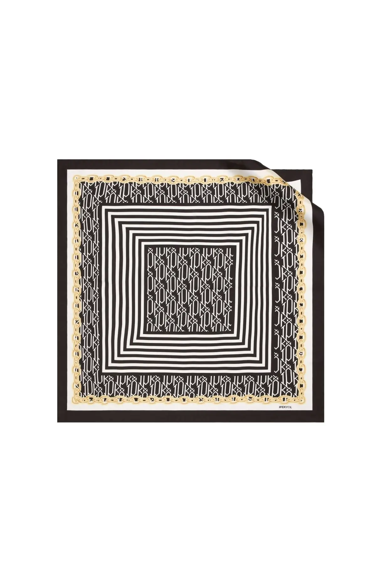 Шарф из 100 шелка 90x90 см