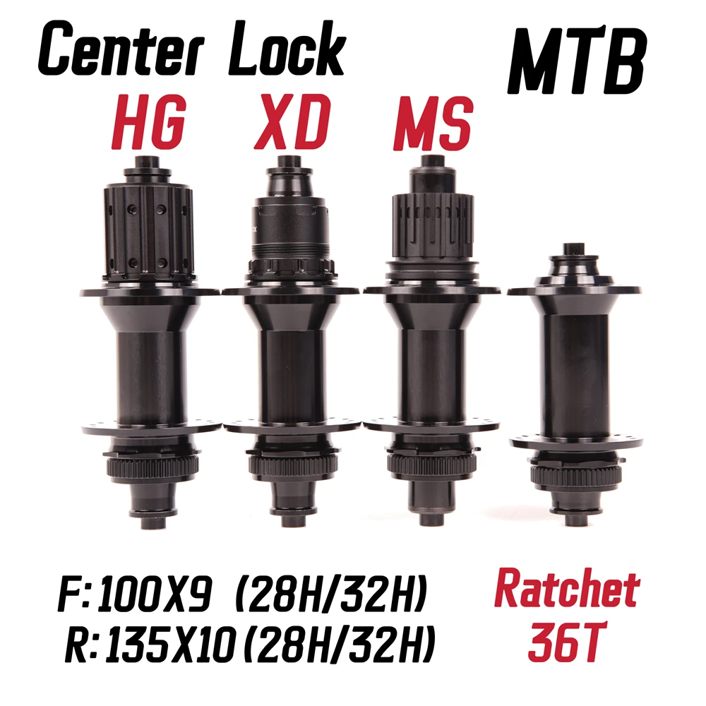 EXP36T Ratchet 2024 новая черная велосипедная втулка 28H/32H BOOST сквозная ось/быстросъемная