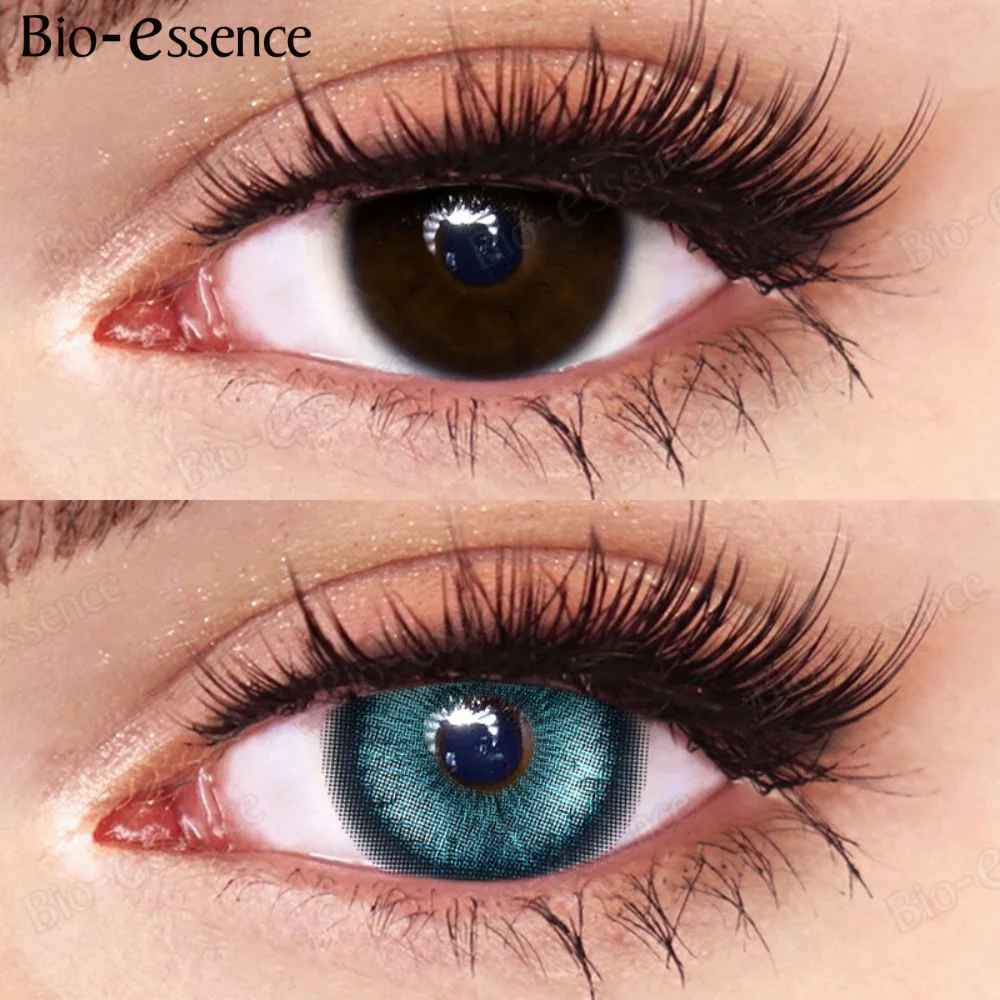 Био-эссенция 1 пара корейские цветные контактные линзы для глаз цвет