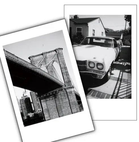 Fujifilm Instax Mini 12 Film Mono Chrome/черный/небесно-голубой (1-5 упаковок) для Fuji Instant 11 7s 8 25 50s 70 90