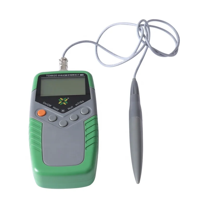 

TD8620 Class 1 Gaussmeter Tesla Meter the Fluxmeter Surface Magnetic Field Tester with NS Function