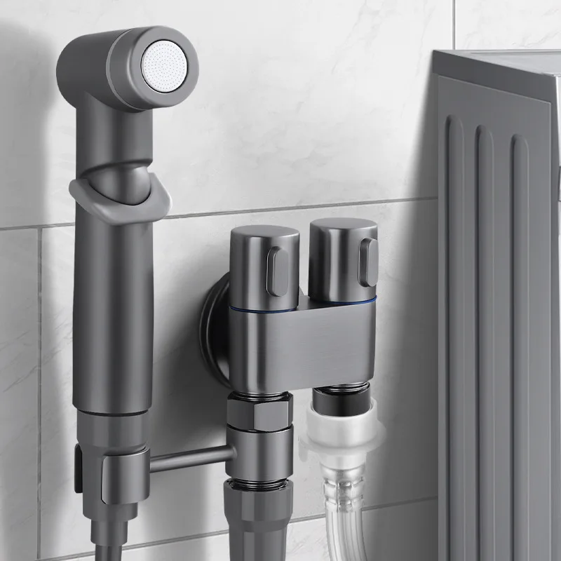 

Набор аксессуаров для ванной комнаты, распылитель для унитаза, биде, портативный гигиенический спрей для душа, кран для воды, насадка для ду...