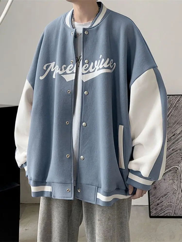 

Винтажная Куртка varsity, парные Куртки Оверсайз, Осень-зима 2022, новая американская мода, уличная куртка-бомбер в стиле хип-хоп