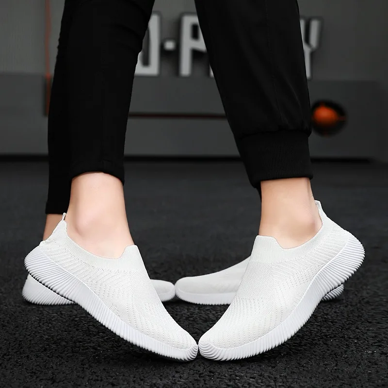 Кроссовки мужские сетчатые легкие Уличная обувь на толстой подошве