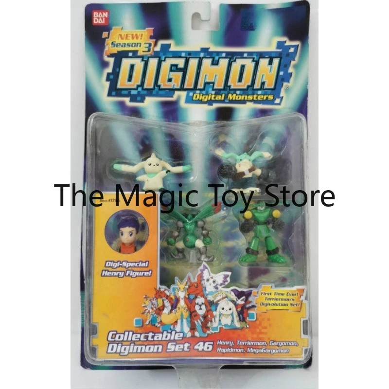 Фото Оригинальный набор игрушек Bandai Digimon 3: King of Tamers Gachapon - игрушка Рурихиме Макино, модель, коллекционный предмет №1