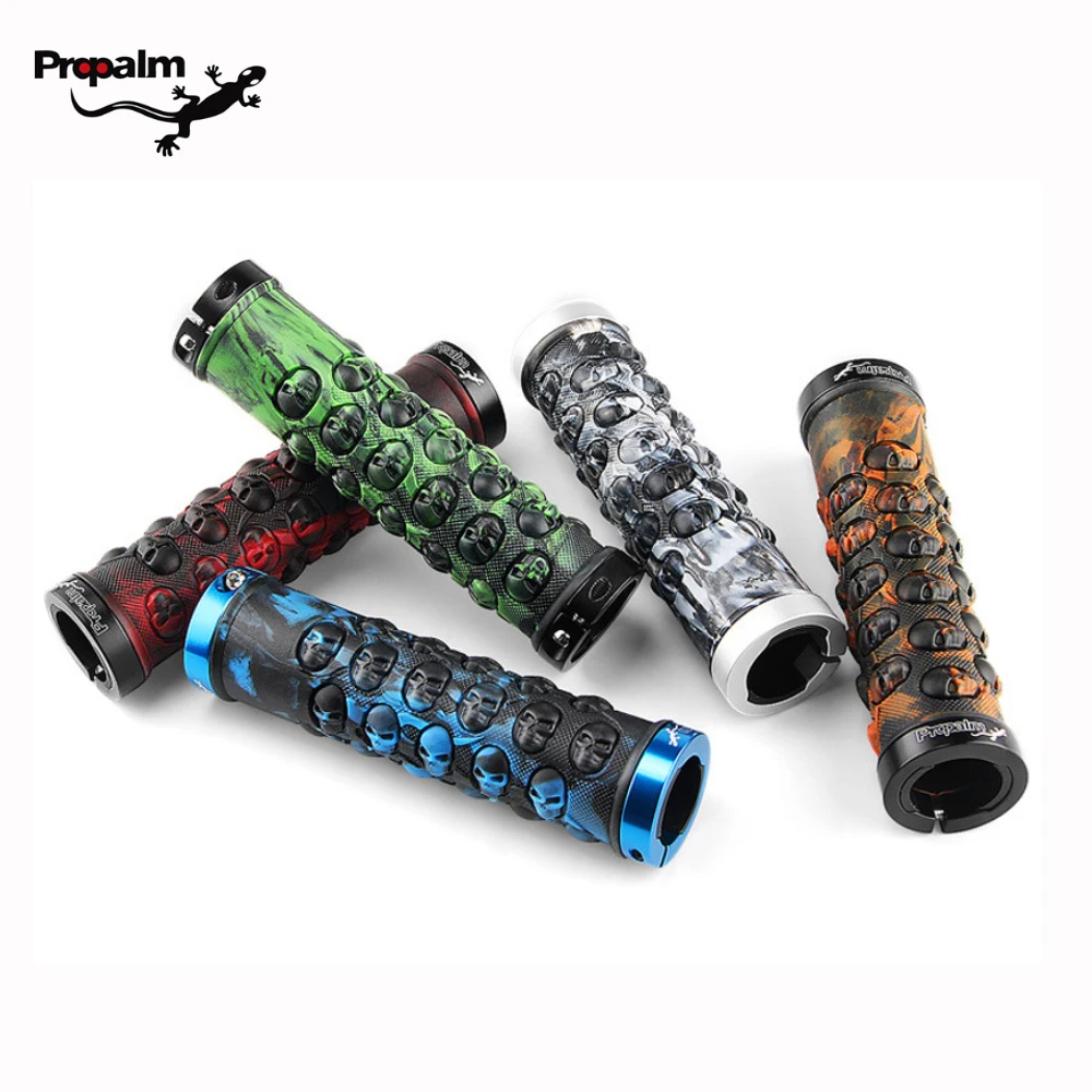

Propalm Mtb Bike Grips Rubber Mountain Bicycle Handlebar Covers Hand Cuffs Hoses Handle Cycling Wrist Gauntlet Vtt Fist 22.2CM