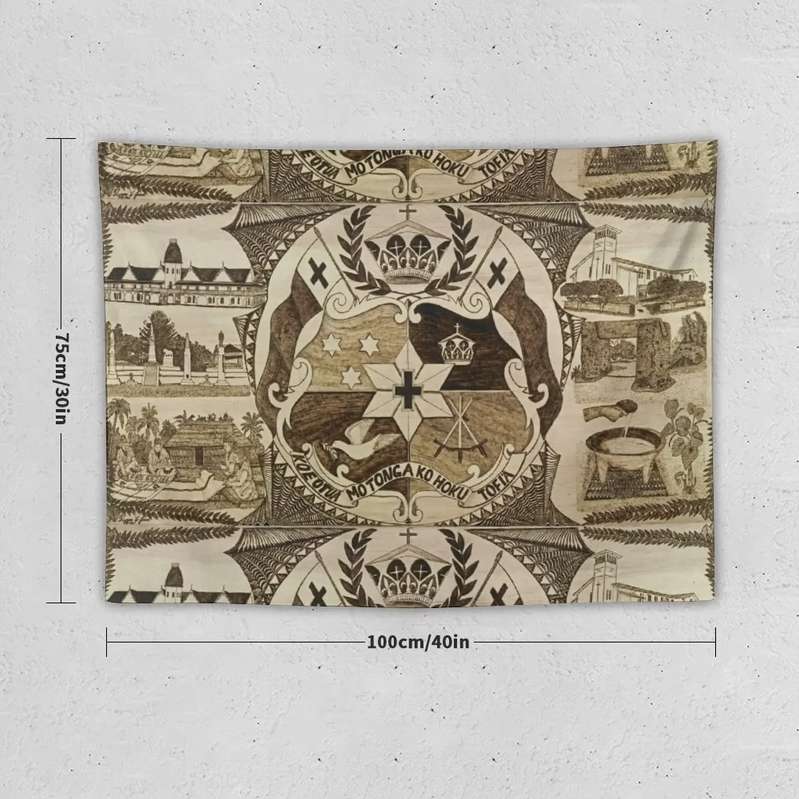 Гобелен Kingdom of Tonga украшение для спальни эстетические обои гобелен