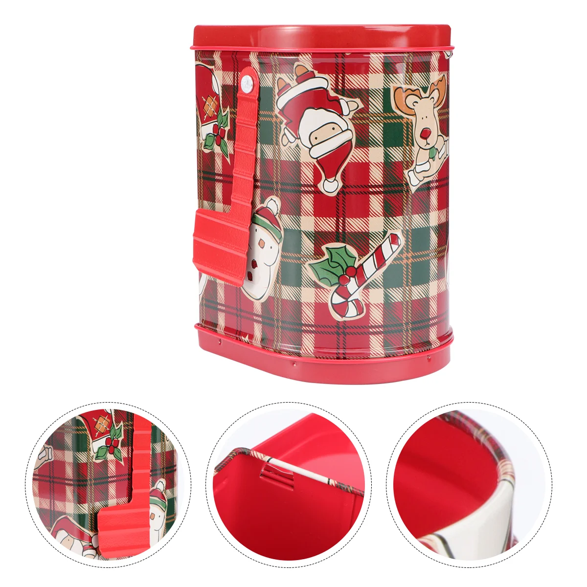 

Box Christmas Gifttin Boxes Candy Chritsmas Favors Biscuit Party Tins Container Storage Sweetmaking Vintage Metal