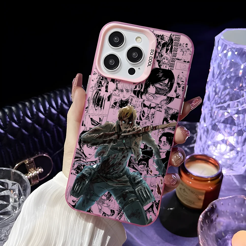 Чехол для телефона Anime ErwinS Smith Oppo Reno13 Reno12 Reno11 Reno10 Reno8 Reno7 Reno6 Reno5 Z F T Pro Plus 4G 5G Матовая