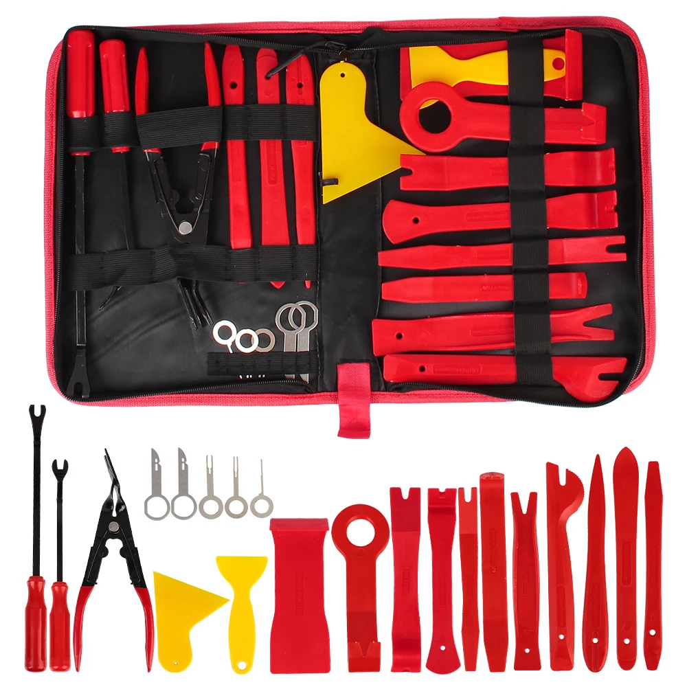 

Car Clip rivet fastener Car audio Repair Tool door Panel Trim Removal Tool Auto Interior Disassembly Tools Car Pry Removal Tool