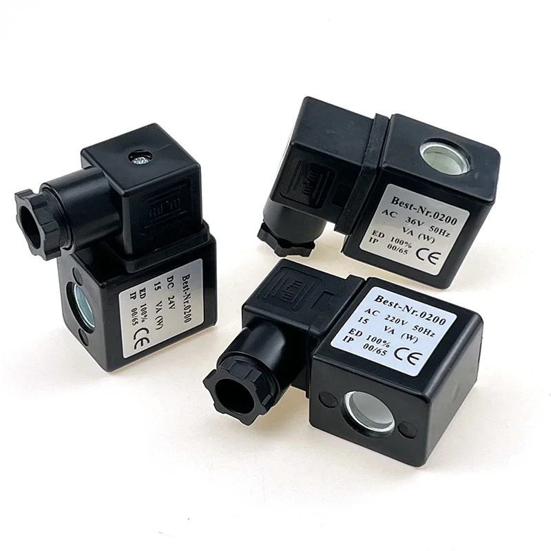Pulse Valve Coil Best-nr.0200 Pneumatic Solenoid Control Inner Hole 13mm AC220V DC24V