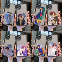 cute anime sk8 the infinity phone case for iphone x xr xs 7 8 plus 11 12 13 pro max 13mini matte shockproof case