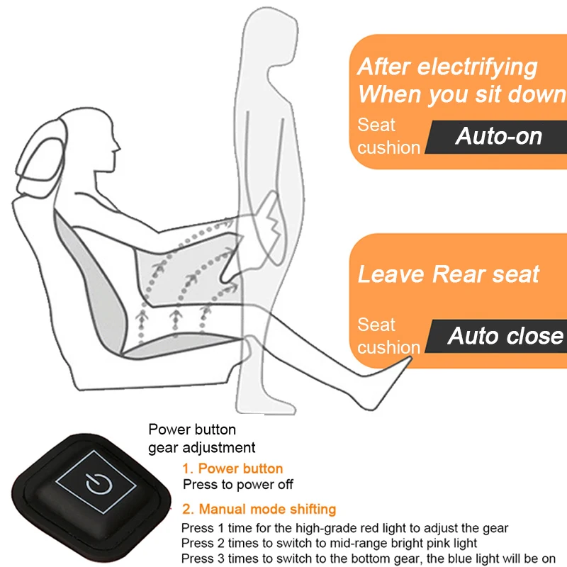 Подогреватель сидений автомобиля SEAMETAL 12 В 24 30 Вт | Чехлы Для Автомобильных