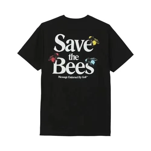 

2022 New Save the bees golf Le Fleur Tyler The Creator T Shirts T-Shirt Hip Hop Skateboard Street Cotton T-Shirts Tee Top N328