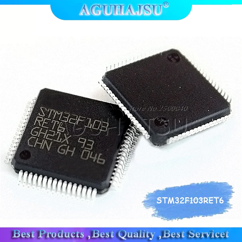 

1 шт./лот STM32F103RET6 STM32F103 QFP-64