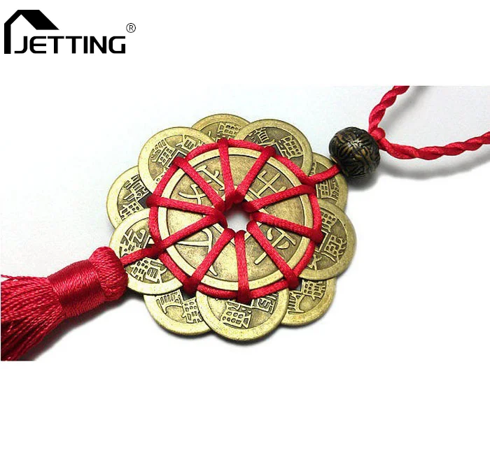 Красный китайский узел на удачу 1 шт. набор фэн-шуй очаровательный домашний декор