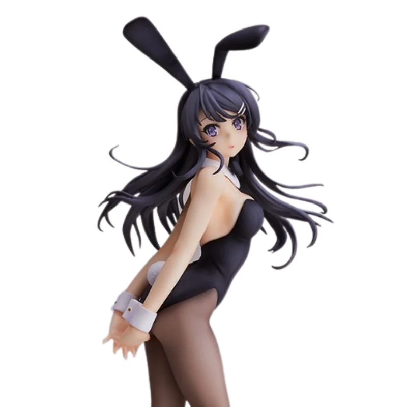 

26Cm Quadratic Element Anime Characters Puberty Uniform Bunny Girl Sakurajima Mai Garage Kit Collection Toys Ornaments Figure