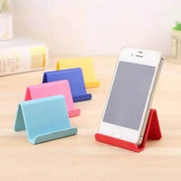 universal phone stand candy color portable table desktop lazy smart phone bracket accessories for iphone xiaomi huawei samsung